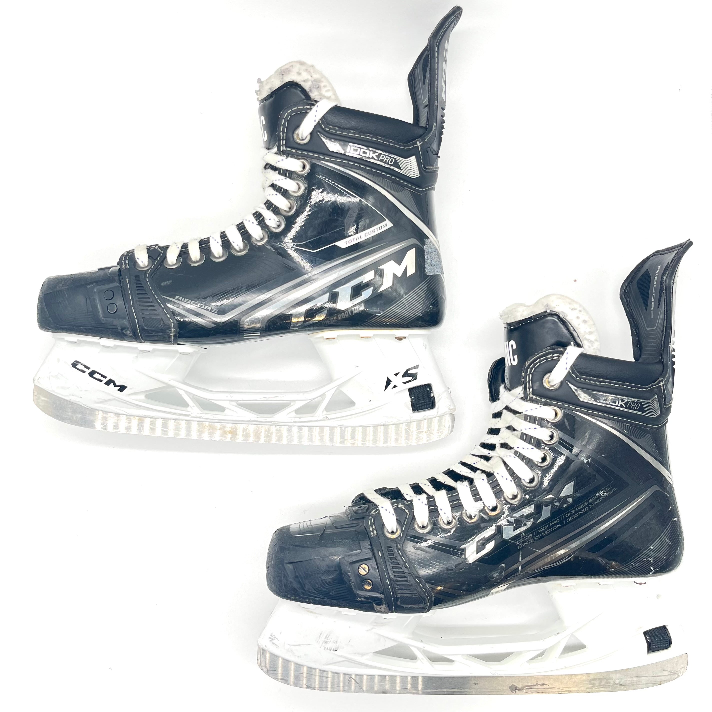CCM Ribcor 100K Pro - Patins de hockey Pro Stock d'occasion - Taille 10,25